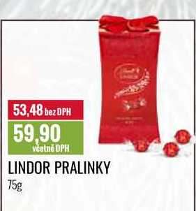 LINDOR PRALINKY 75g 