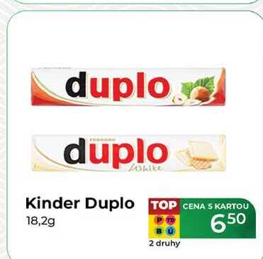 Kinder Duplo 18,2g 