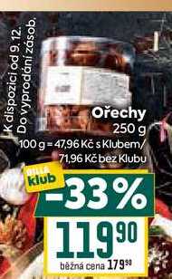 Ořechy 250 g