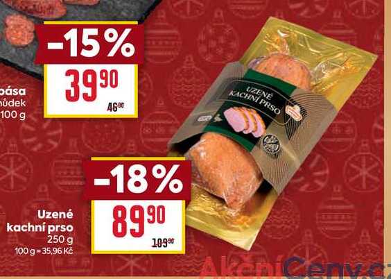 Uzené kachní prso 250 g 