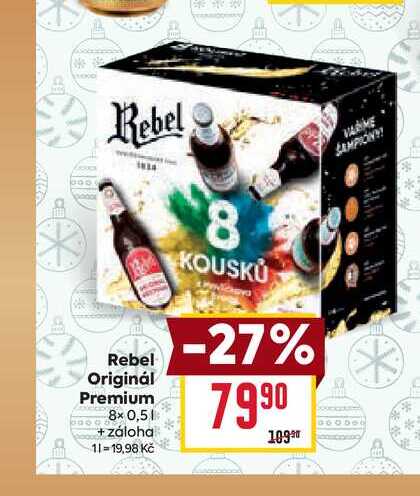 Rebel Originál Premium 8x0,5l