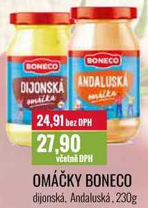 OMÁČKY BONECO dijonská, Andaluská, 230g 