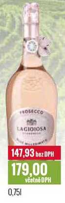 Rosé Millesimato Prosecco Spumante DOC - La Gioiosa 0,75l