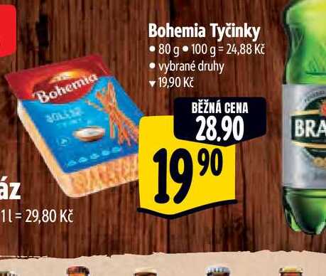  Bohemia Tyčinky 80 g 