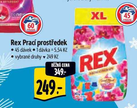   Rex Prací prostředek • 45 dávek  