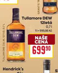 Tullamore DEW 12letá 0,7l