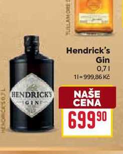 Hendrick's Gin 0,7l