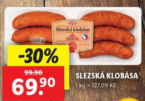 SLEZSKÁ KLOBÁSA, 550 g