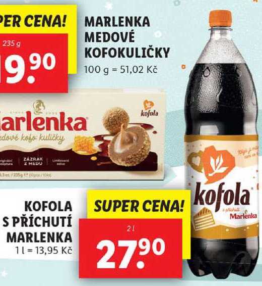 KOFOLA S PŘÍCHUTÍ MARLENKA, 2 l