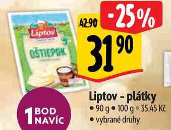 Liptov - plátky, 90 g 