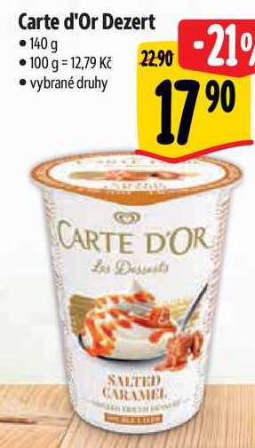 Carte d'Or Dezert, 140 g 