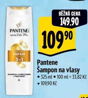 Pantene Šampon na vlasy, 325 ml 