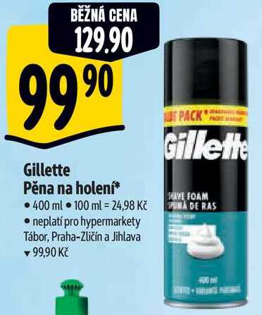 Gillette Pěna na holení, 400 ml 