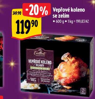  Vepřové koleno se zelím • 600 g 