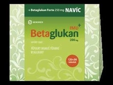 Betaglukan IMU+ 200 mg + FORTE+ 250 mg 120 tobolek + 30 tobolek