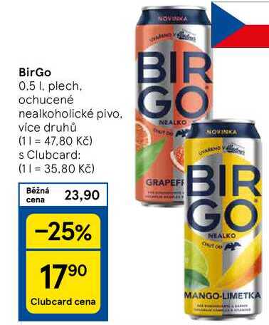 BirGo, 0.5 1. plech