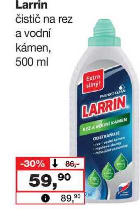 Larrin čistič na rez a vodní kámen, 500 ml 