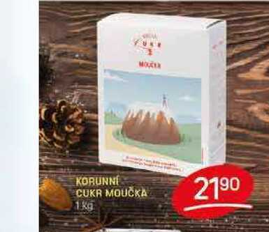 KORUNNÍ CUKR MOUČKA 1kg 