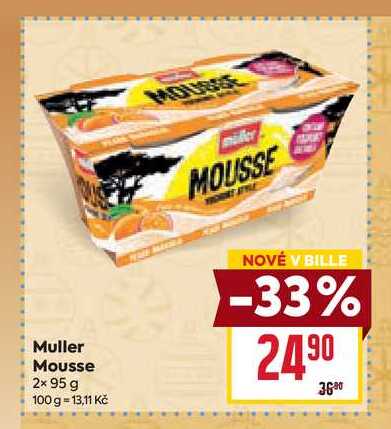 Muller Mousse 2x 95 g 