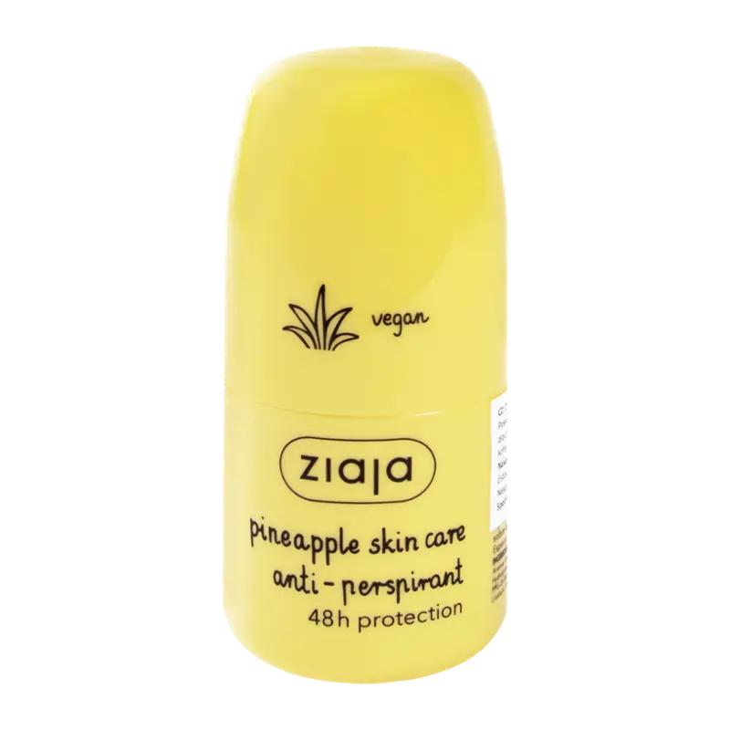 Ziaja Antiperspirant roll-on pro ženy Ananas, 60 ml