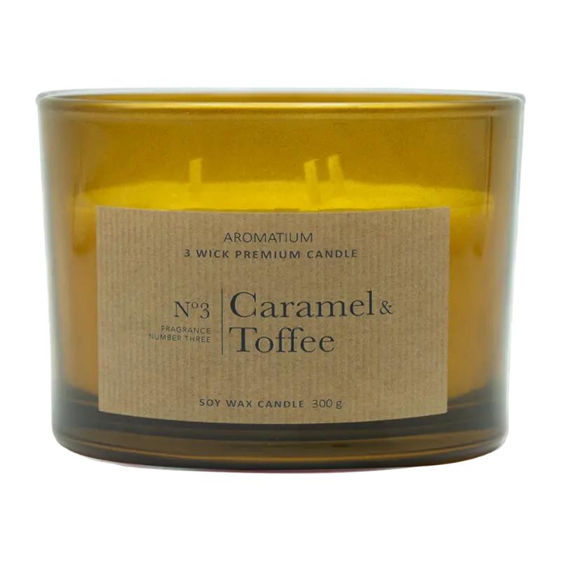 Aromatium Svíčka Caramel & Toffee, 1 ks