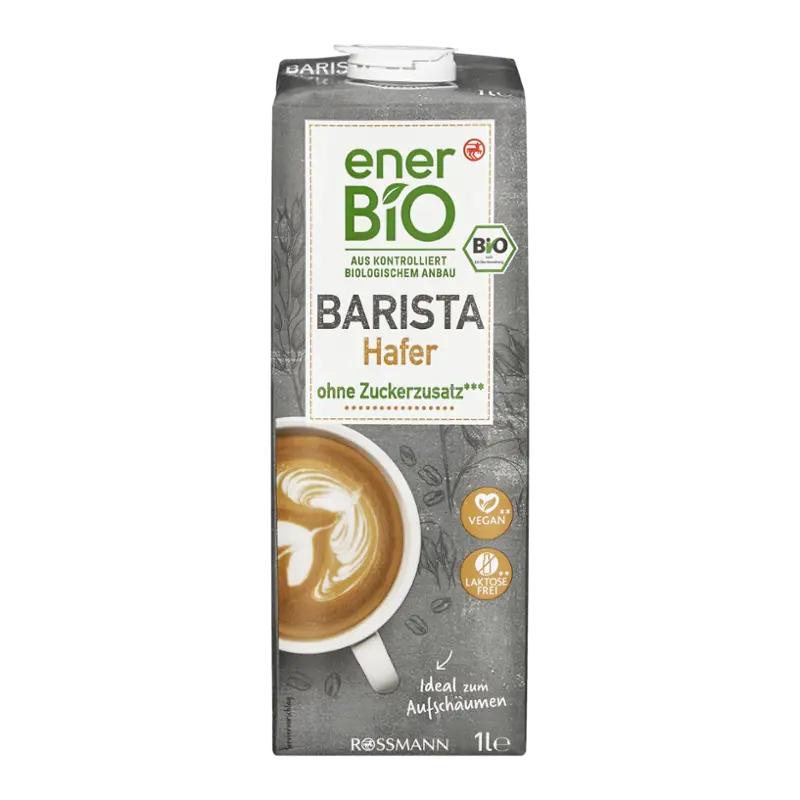 enerBiO BIO Ovesný nápoj Barista, 1 l