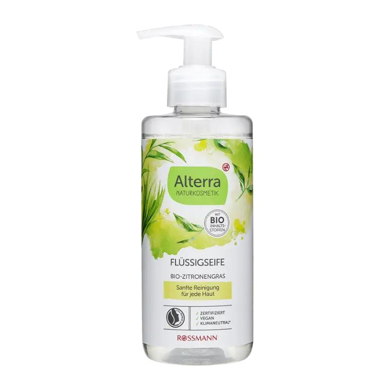 Alterra Naturkosmetik Tekuté mýdlo na ruce citronová tráva, 300 ml