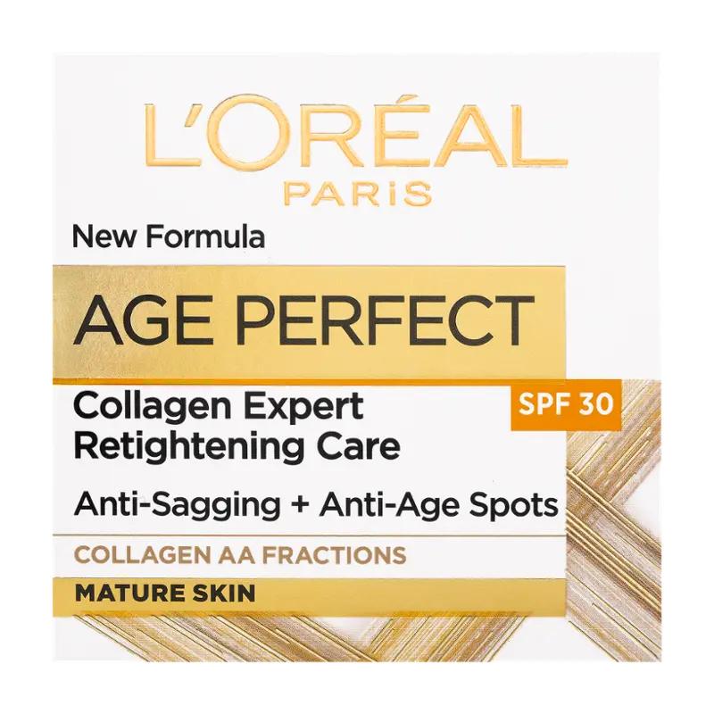 L'Oréal Denní krém Collagen Expert Age Perfect SPF 30+, 50 ml