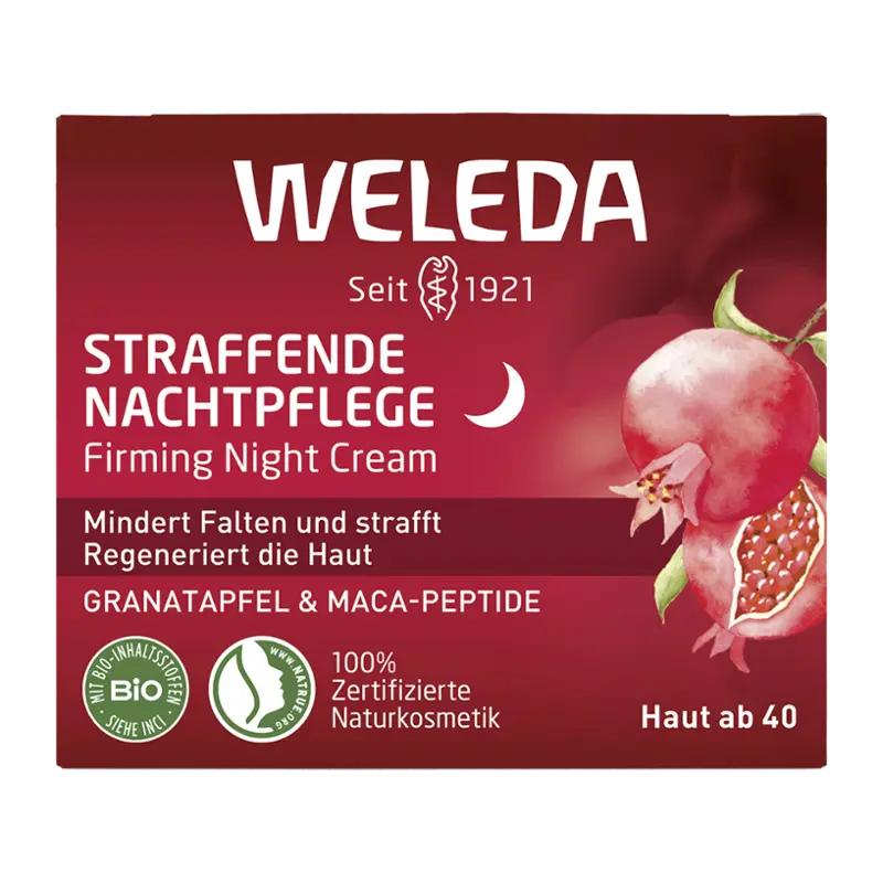 Weleda Zpevňující noční krém s jablkem a macapeptidy, 40 ml