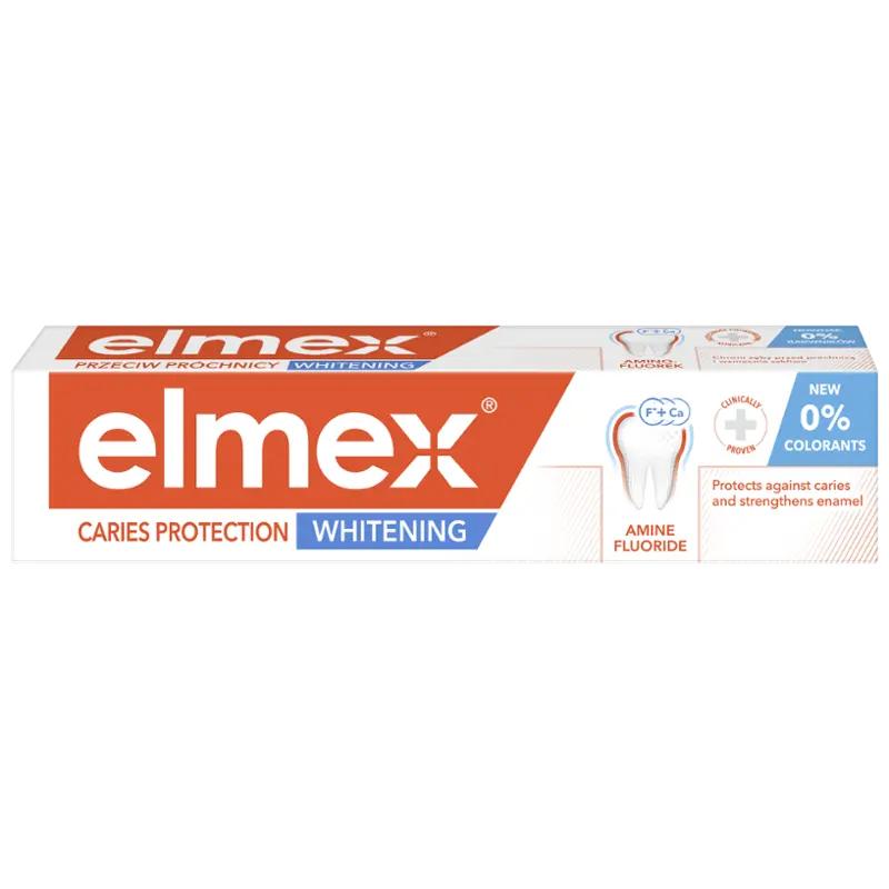 elmex Zubní pasta s fluoridem Caries Protection Whitening, 75 ml