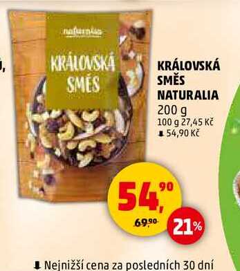 KRÁLOVSKÁ SMĚS NATURALIA, 200 g