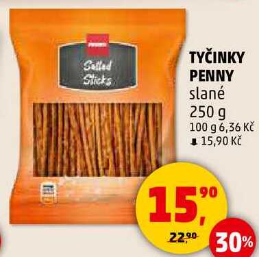 TYČINKY PENNY slané, 250 g