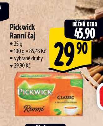 Pickwick Ranní čaj  35 g  