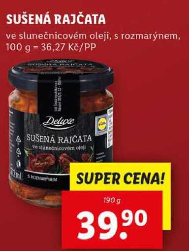 SUŠENÁ RAJČATA, 190 g