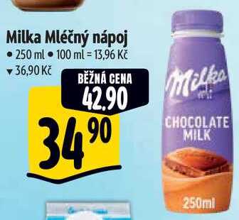 Milka Mléčný nápoj, 250 ml 