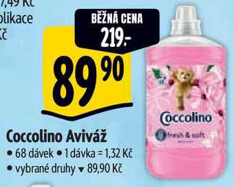 Coccolino Aviváž, 68 dávek 