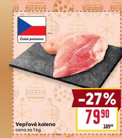 Vepřové koleno cena za 1 kg