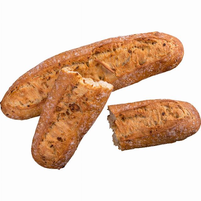 Bageta s cibulkou běžné pečivo pšeničné