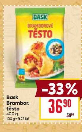 Bask Brambor. těsto 400 g