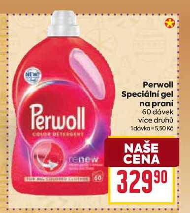 Perwoll Speciální gel na praní 60 dávek