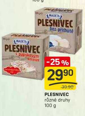 PLESNIVEC různé druhy 100 g 