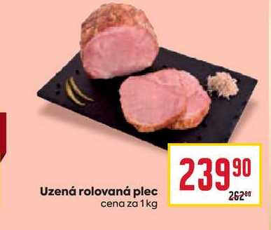 Uzená rolovaná plec cena za 1kg 