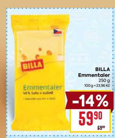 BILLA Emmentaler 250 g