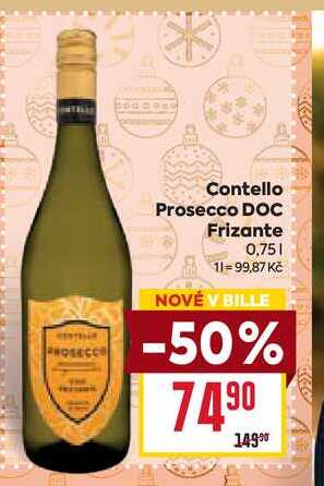 Contello Prosecco DOC Frizante 0,75l 