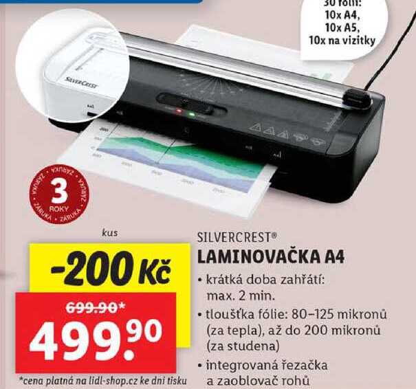 LAMINOVAČKA A4