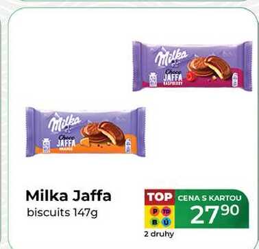 Milka Jaffa biscuits 147g 