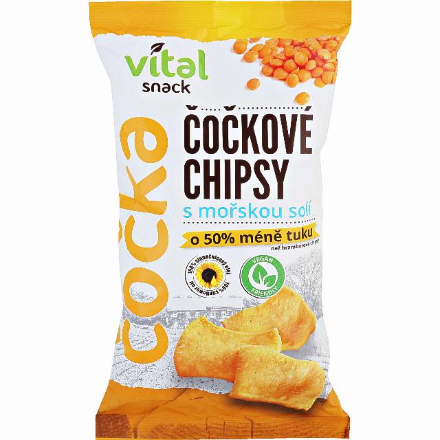 Vital Snack Čočkové chipsy