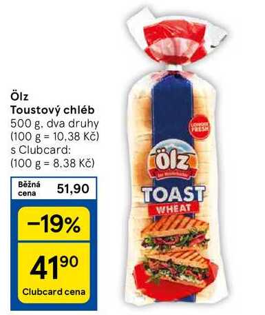 Ölz Toustový chléb, 500 g