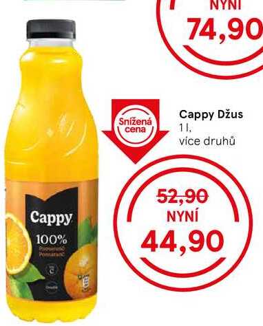 Cappy Džus, 1 l 