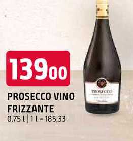 Prosecco vino frizzante 0,75l